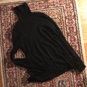 Halogen black turtleneck